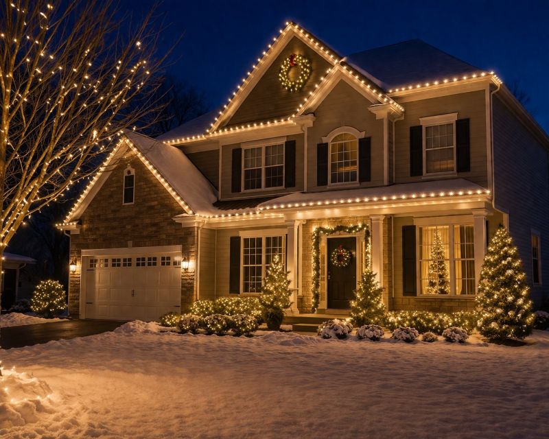 Holiday Lights Installation in Roswell, GA