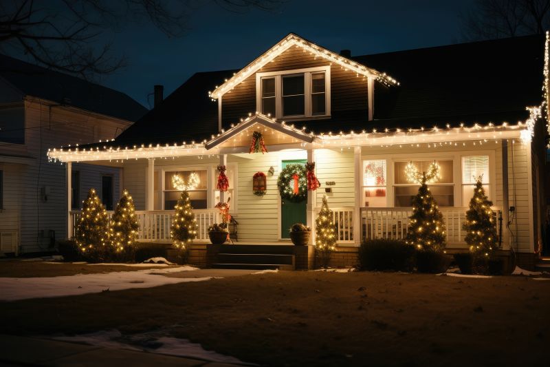 Holiday Lights Installation in Olathe, KS