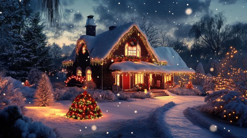 Holiday Lights Installation in Kansas City, MO